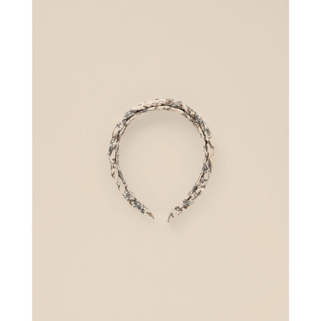 Noralee Vintage Blue Floral Braided Headband