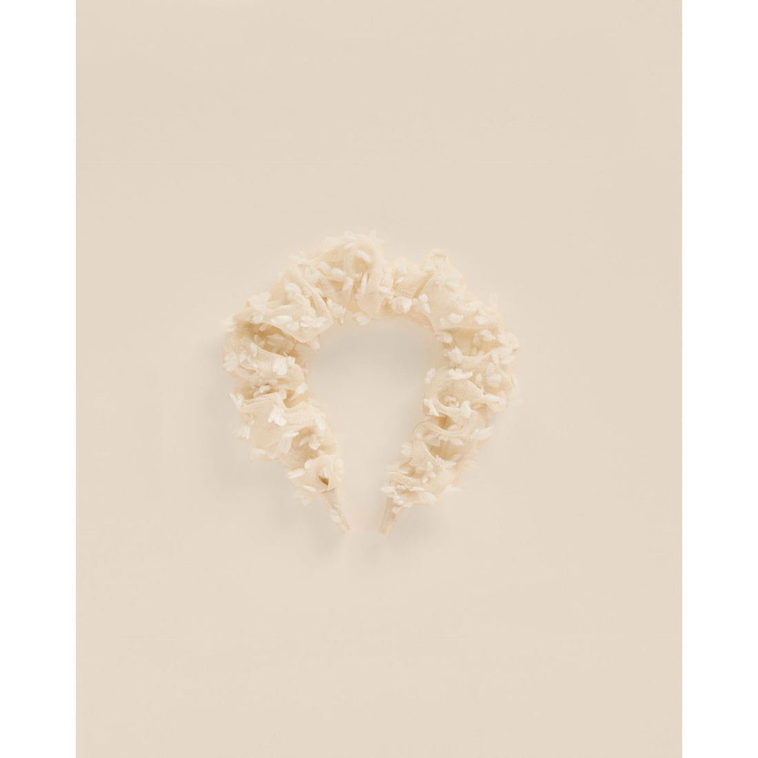 Noralee Ivory Gathered Headband