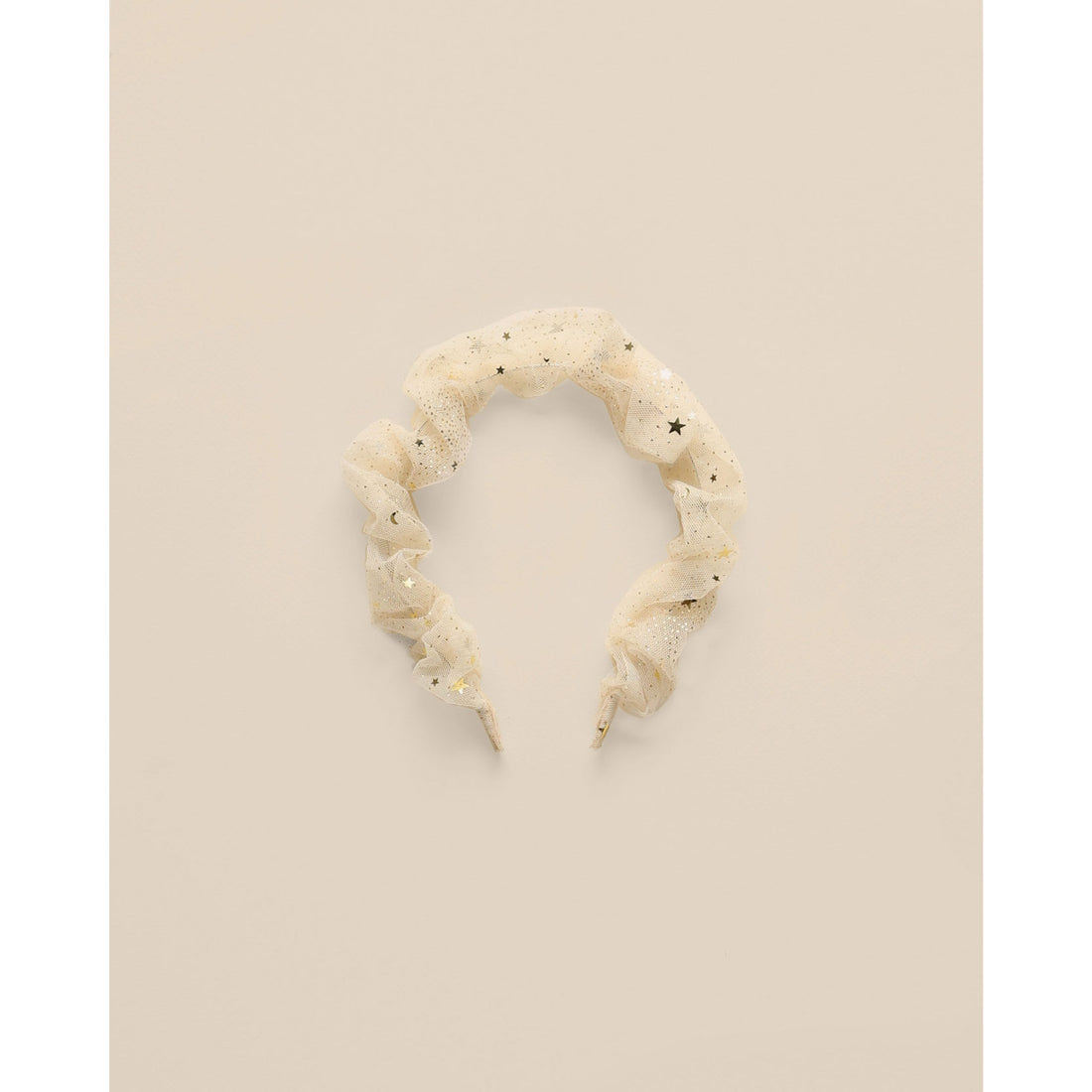 Noralee Champagne Stars Gathered Headband