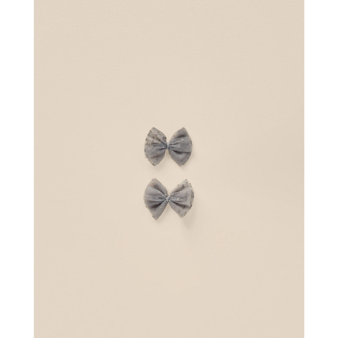 Noralee Vintage Blue Flutter Tulle Clips