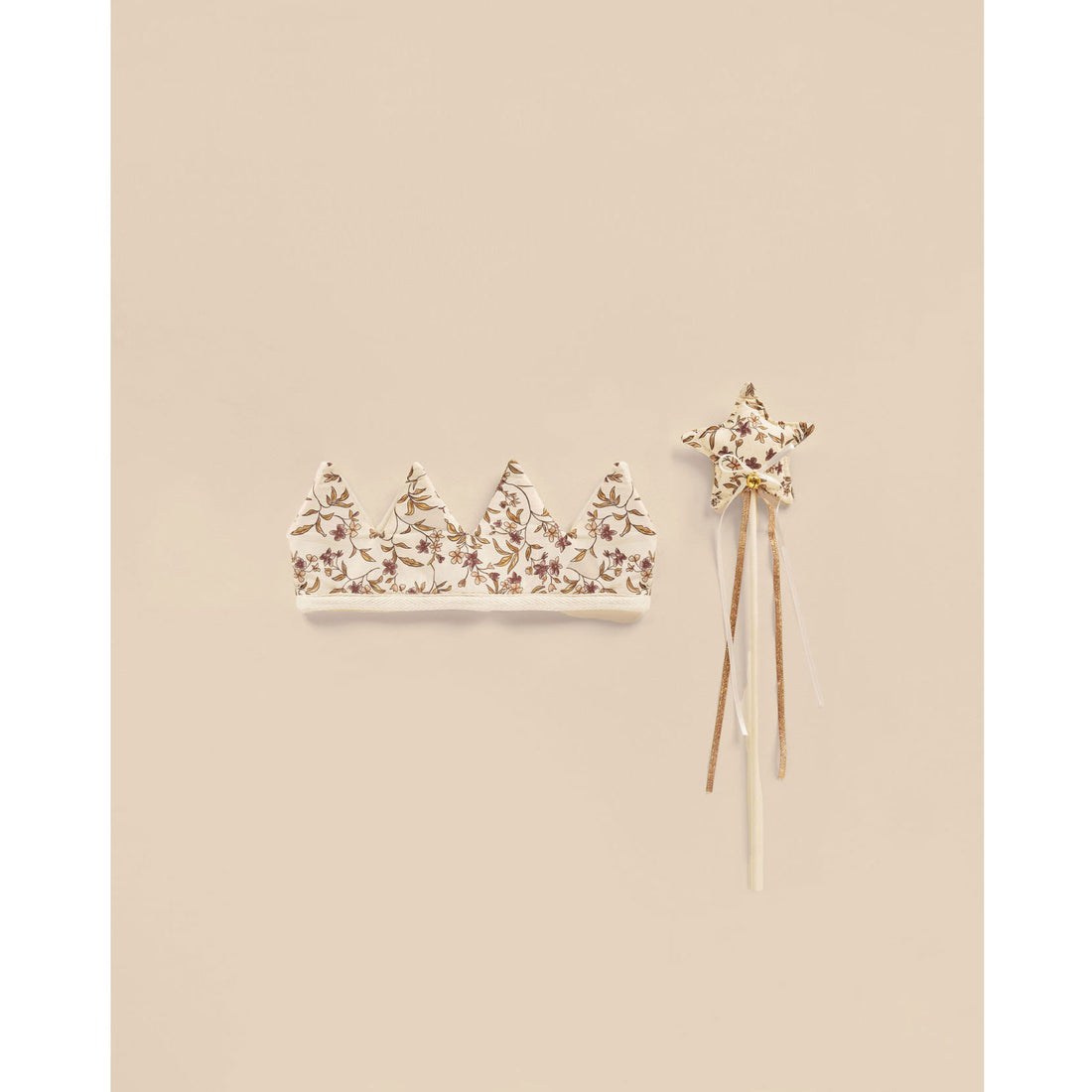 Noralee Fig Floral Crown & Wand