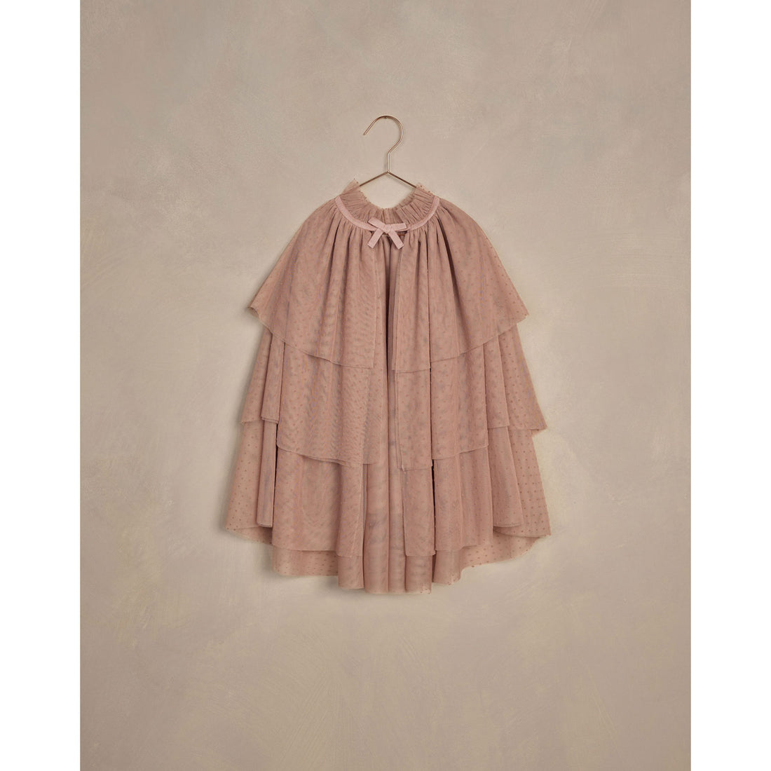 Noralee Dusty Rose Tulle Cape