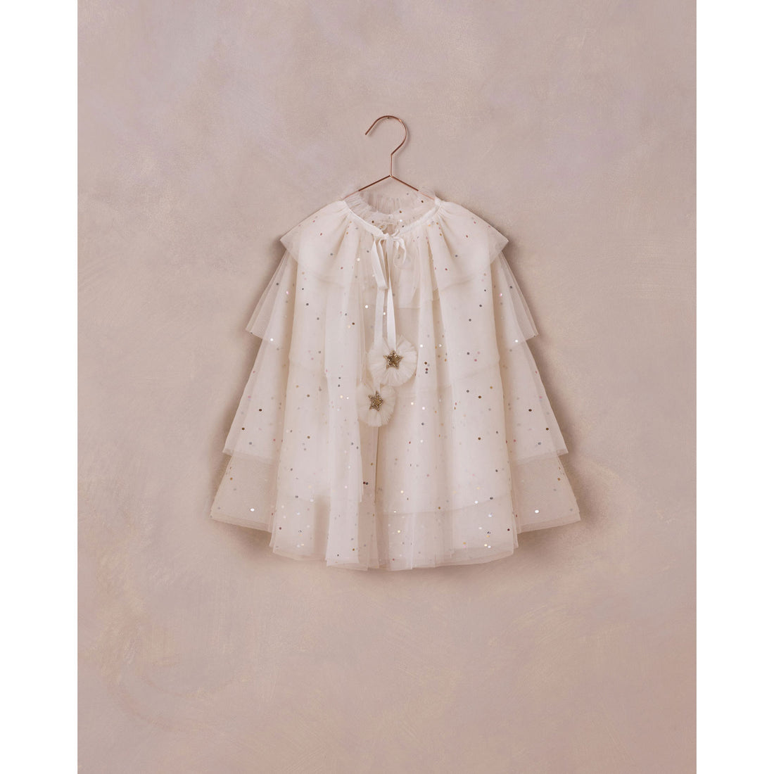 Noralee Ivory Confetti Tulle Cape
