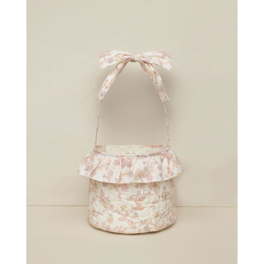 Noralee Ivory Pastel Floral Easter Basket
