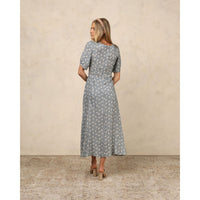 Noralee Blue Ditsy Violet Womens Dress