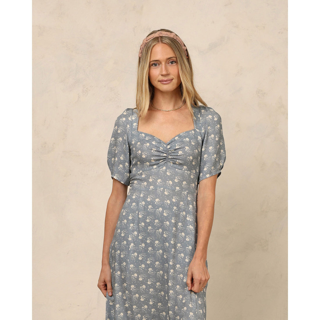 Noralee Blue Ditsy Violet Womens Dress
