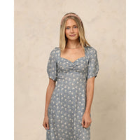 Noralee Blue Ditsy Violet Womens Dress