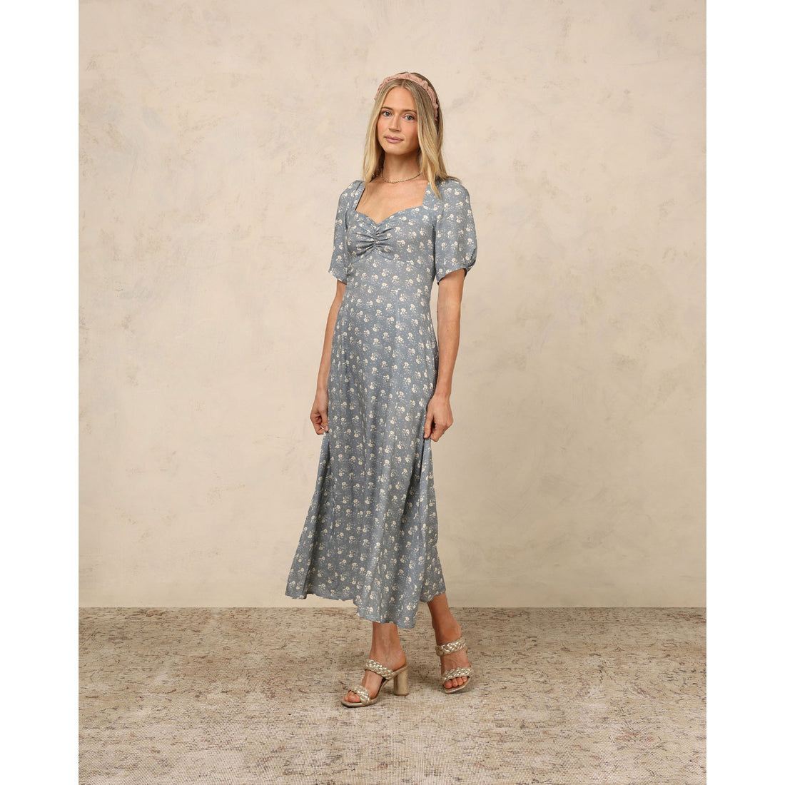Noralee Blue Ditsy Violet Womens Dress – Ladida