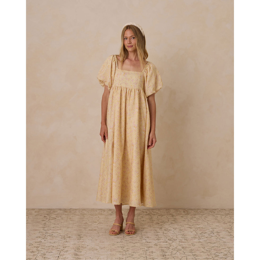 Noralee Lemon Floral Oceane Women Dress