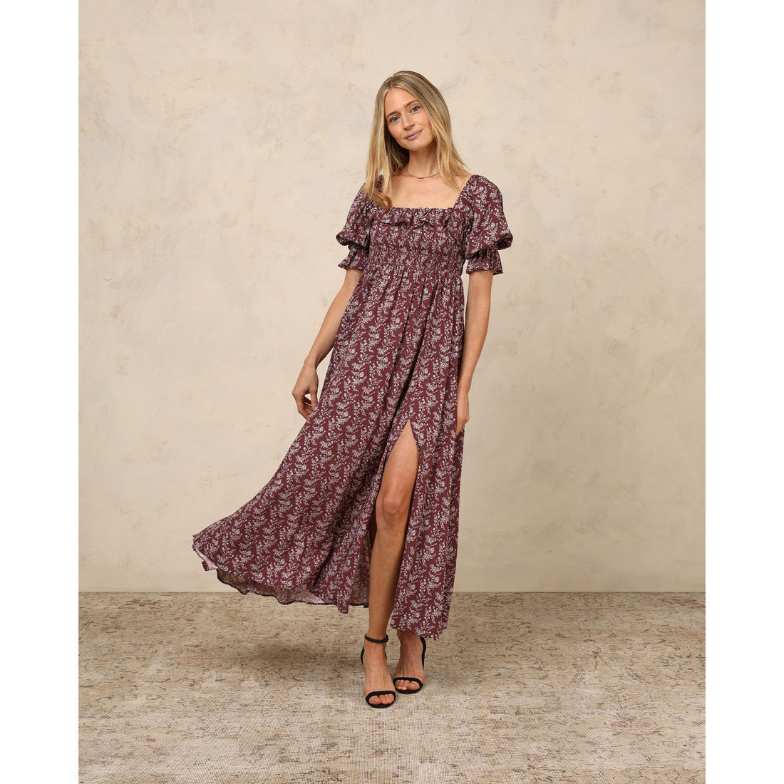 Noralee Winter Vines Birdie Womens Dress