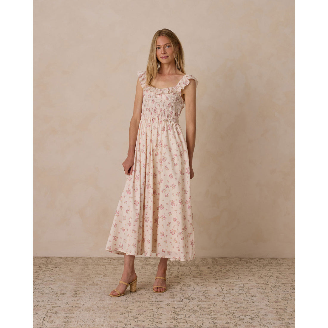 Noralee Natural Bow Ditsy Stella Women Dress