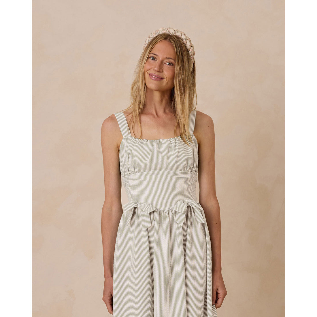 Noralee Sage Stripe Betsy Women Dress
