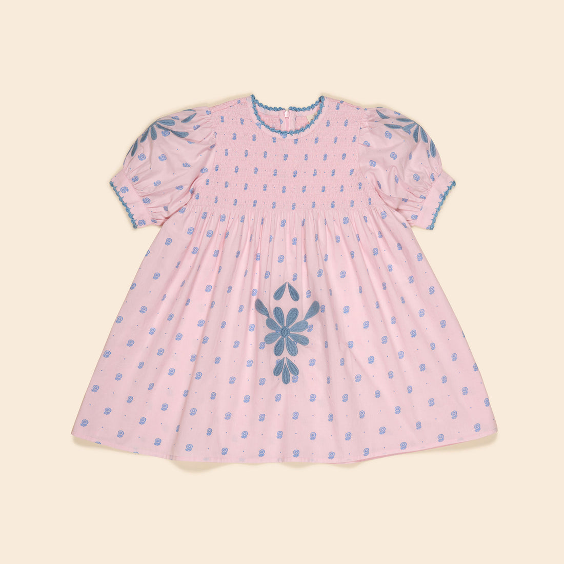 Apolina Studio Calico Pink Noemie Dress