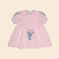 Apolina Studio Calico Pink Noemie Dress