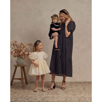 Noralee Black & Ivory Dot Claire Womens  Dress