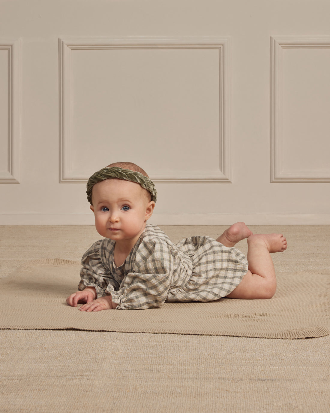 Noralee Autumn Plaid Luna Romper