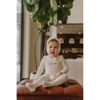 Ladida Layette Rose Bebe Footie+ Bonnet