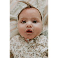 Ladida Layette Peach Cherry Blossom Footie