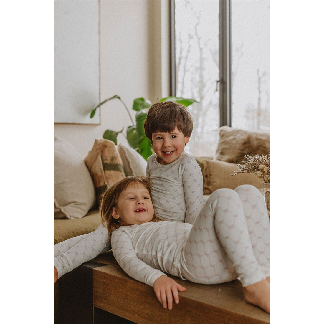 Ladida Layette Blue Bow Pajamas