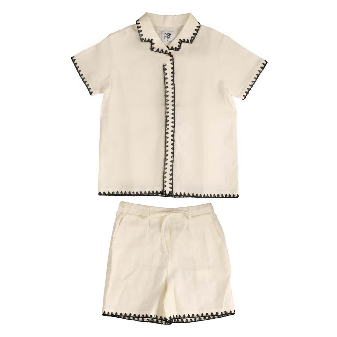 Noma Ivory Edge Stitching Boys Set