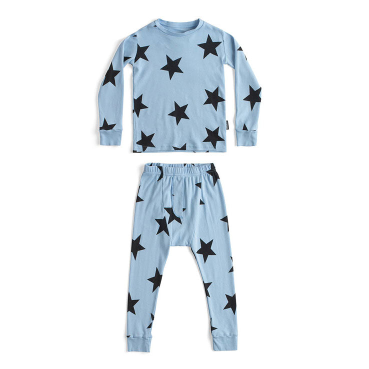 Nununu Foggy Blue Star Loungewear
