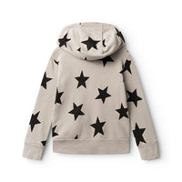 Nununu Smokey Grey Light Star Zip Hoodie