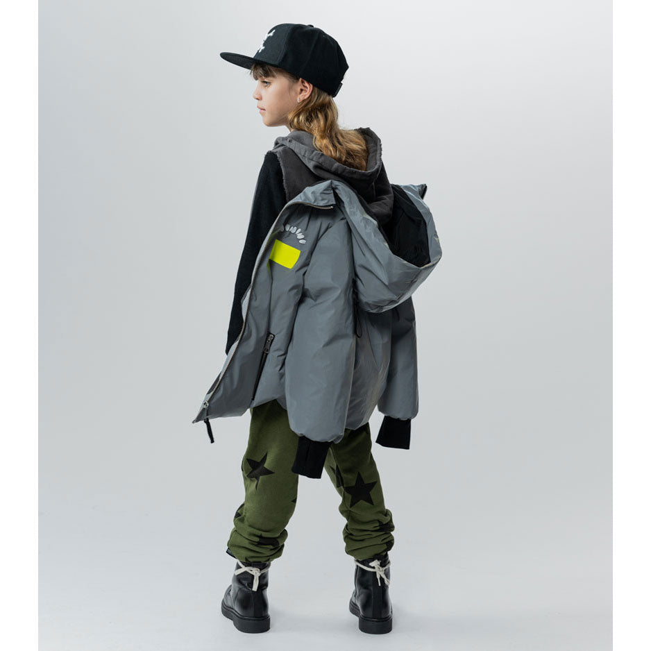 NUNUNU Lunar Grey Construction Jacket