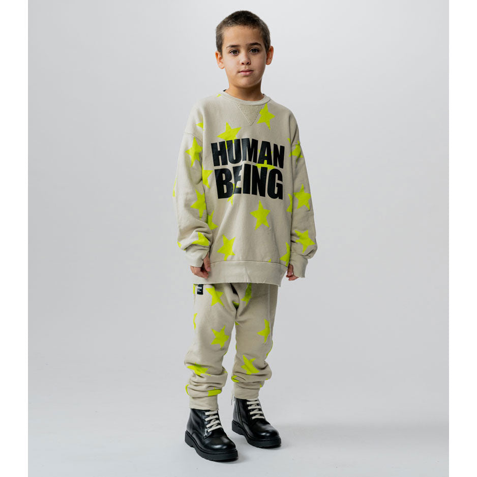 NUNUNU Smokey Natural Only Human Sweatshirt