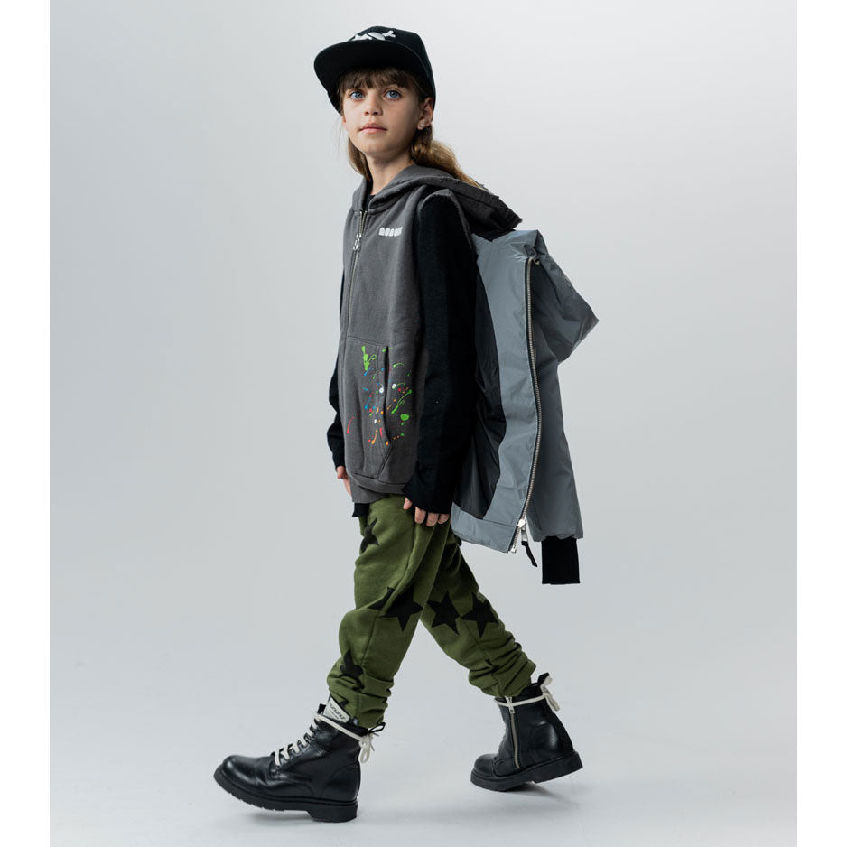 NUNUNU Lunar Grey Construction Jacket