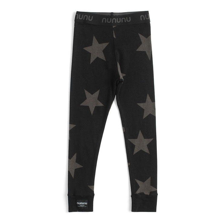 Nununu Black Star Leggings
