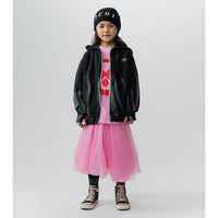 NUNUNU Black Ultimate Brush Zip Hoodie