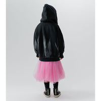 NUNUNU Black Ultimate Brush Zip Hoodie
