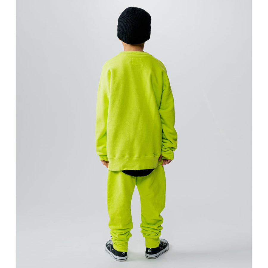 NUNUNU Hot Lime Side Eye Sweatshirt