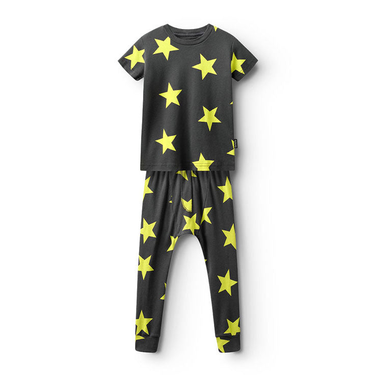Nununu Graphite Lime Star Lounge Set