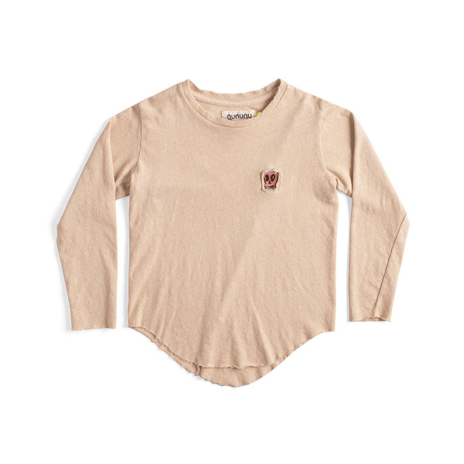Nununu Nude Dizzy Skull Patch T-Shirt
