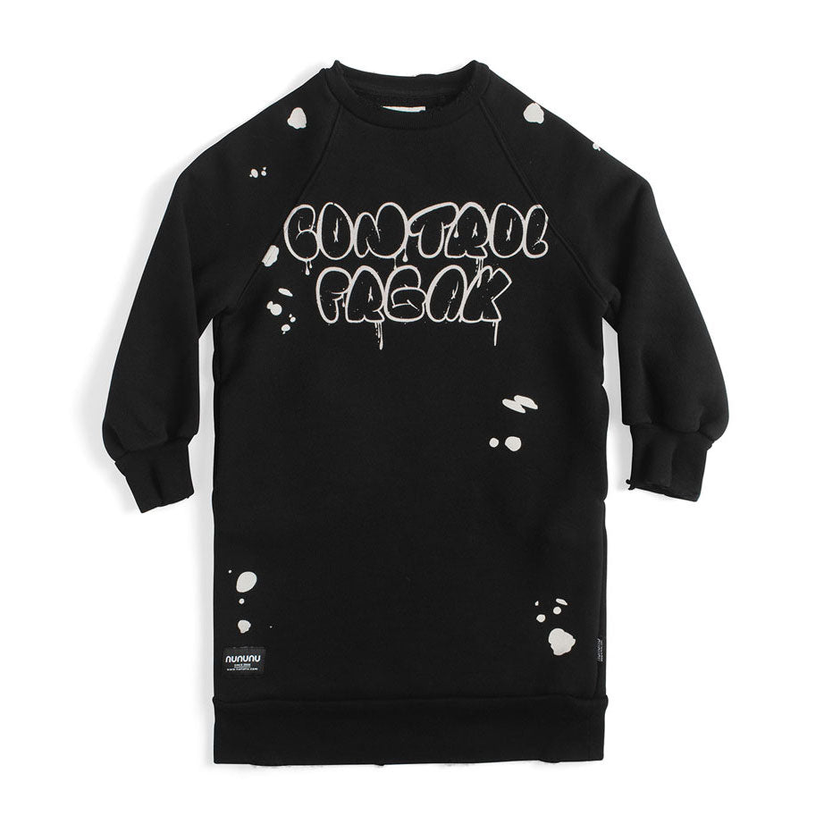 Nununu Black Bubbly Control Freak Dress