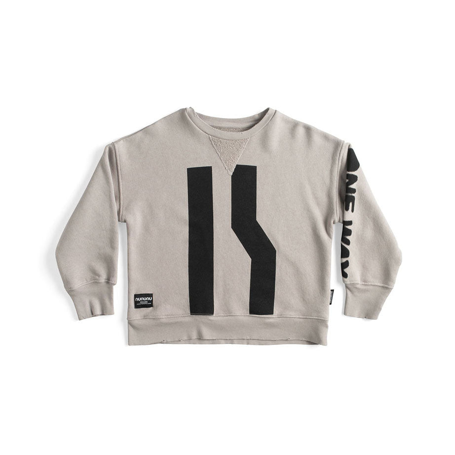 Nununu Smokey Grey High Road Sweatshirt