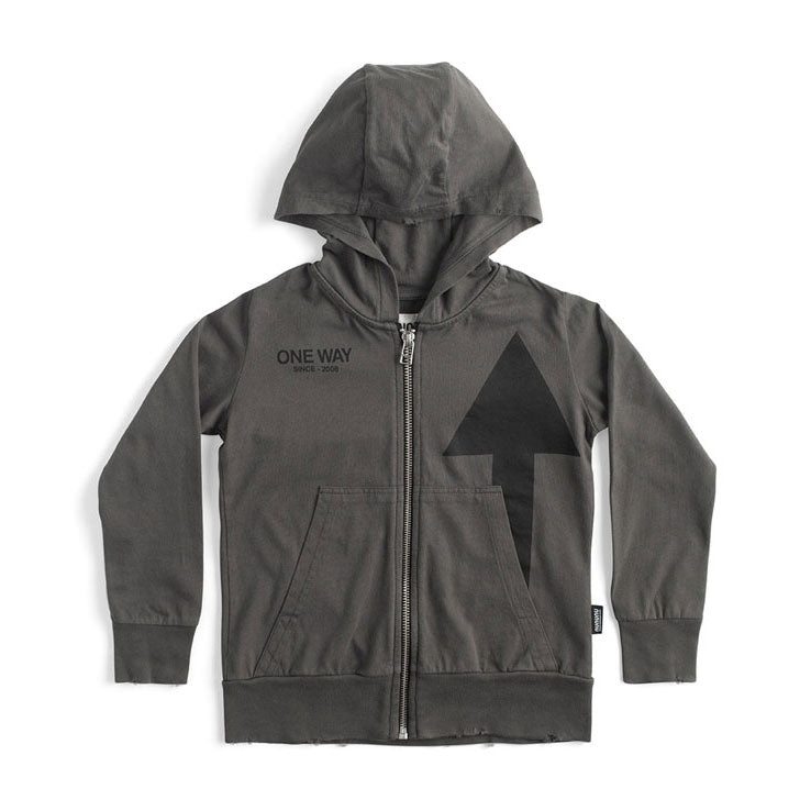 Nununu Graphite Way Light Zip Hoodie
