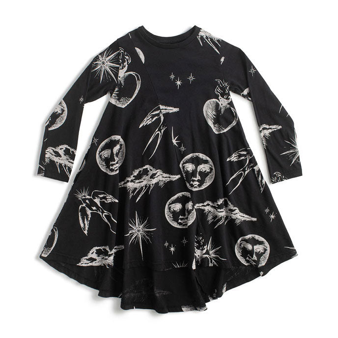 Nununu Black All Inked 360 Dress