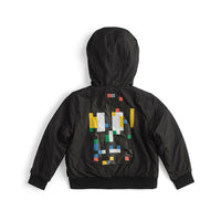 Nununu Black Pixel Nylon Bomber