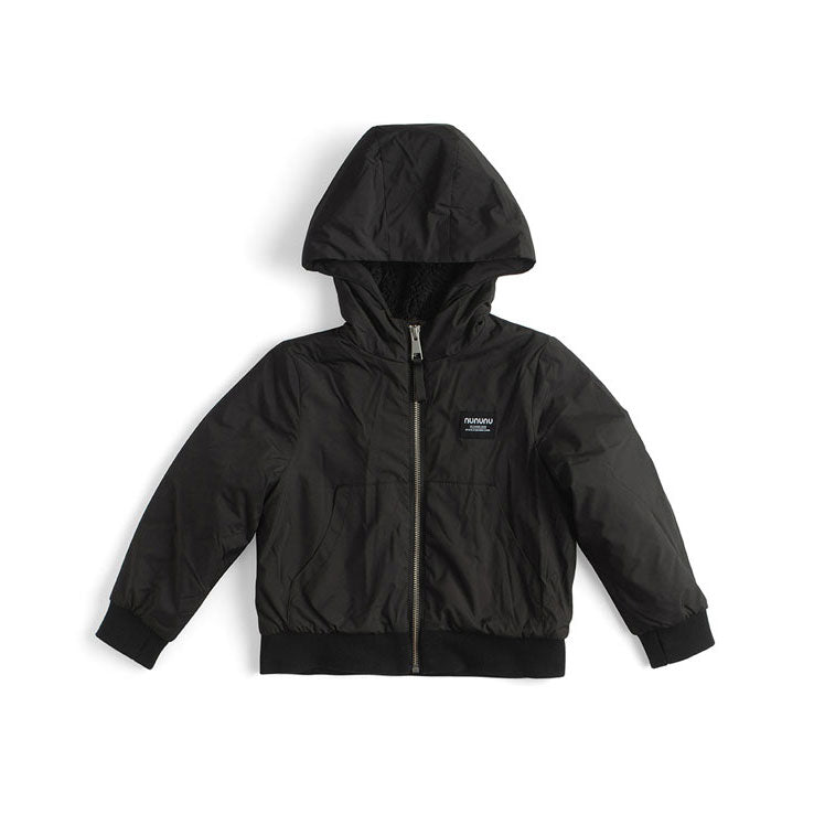Nununu Black Pixel Nylon Bomber