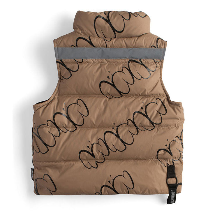 Nununu Coffee Bubbly Down Vest
