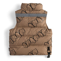 Nununu Coffee Bubbly Down Vest