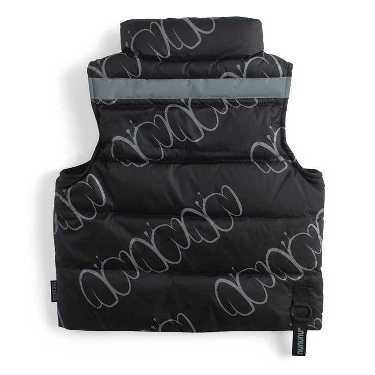 Nununu Black Bubbly Down Vest
