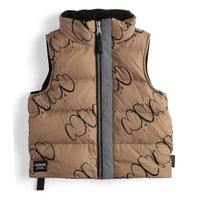 Nununu Coffee Bubbly Down Vest