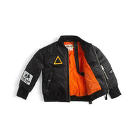Nununu Black Racer Down Bomber Jacket