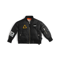 Nununu Black Racer Down Bomber Jacket
