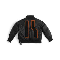 Nununu Black Racer Down Bomber Jacket