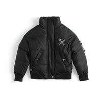 Nununu Black Cross-Bone Down Jacket