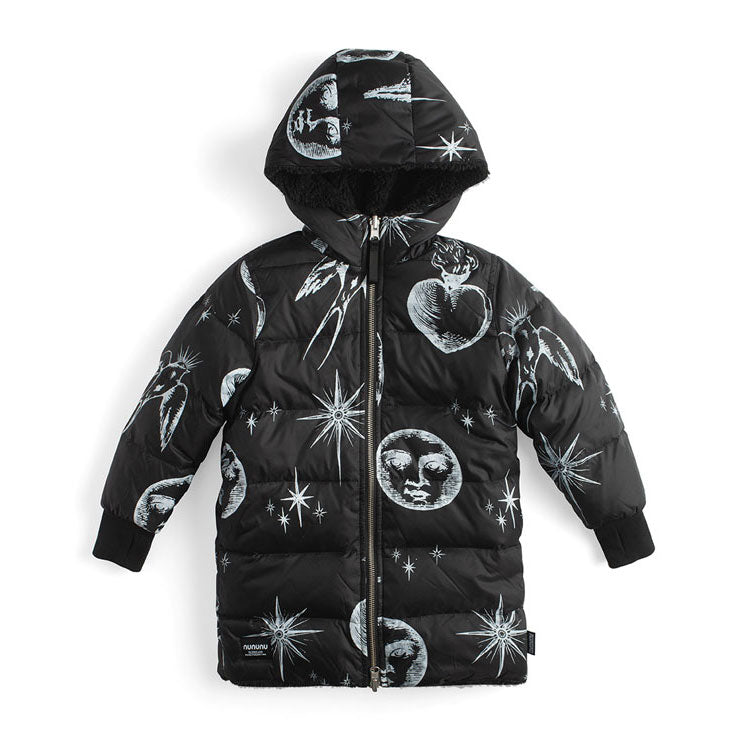 Nununu Black All Inked Reversible Down Jacket